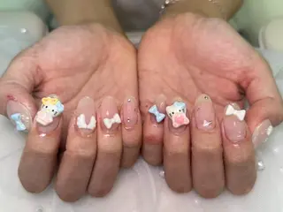 ネイル 💕チップネイル 🩷のネイルデザイン