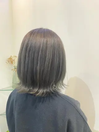 カラー 髪質改善カラー🤍 エクステ✨君島由実子のヘアスタイル
