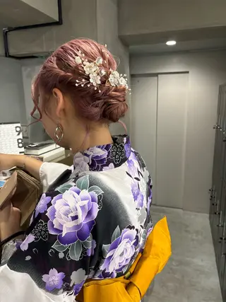 ヘアアレンジ 田代 佳穂のヘアスタイル