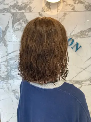 パーマ macaronいわきラトブ店所属・吉田 真美のヘアスタイル