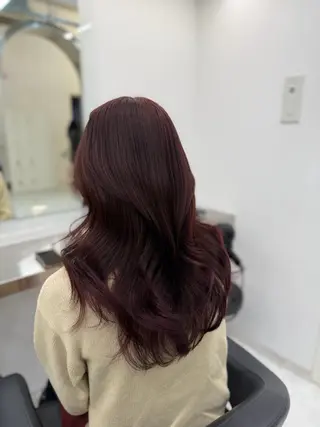 カラー 透ける透明感カラー 🎀anju/渋谷のヘアスタイル