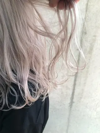 ロング カラー 森本裕/オーナー/ スパイラルパーマのヘアスタイル