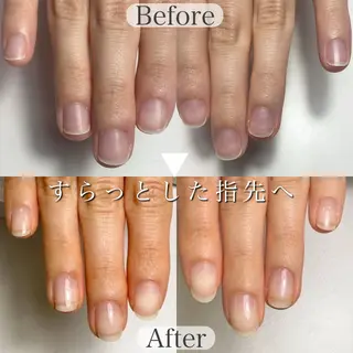 ネイル 深爪専門店 サロンリリーのネイルデザイン