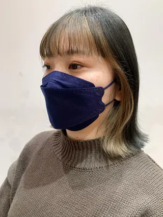 ショート カラー ヘアアレンジ yuka .のヘアスタイル