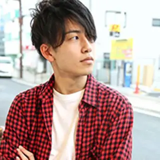 ミディアム パーマ 北脇 健治のヘアスタイル