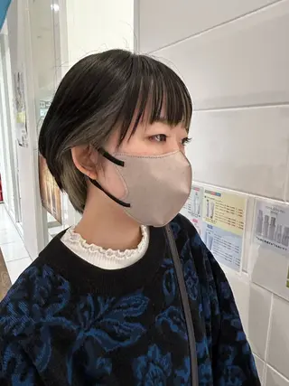 ショート ZELEイオンタウン名西所属・池田 翔元のヘアスタイル