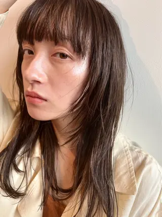 ミディアム knock所属・knock　國友 華乃のヘアスタイル