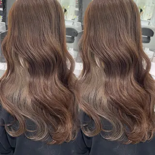 ロング カラー 髪質改善/美髪矯正 艶髪/Takutoのヘアスタイル