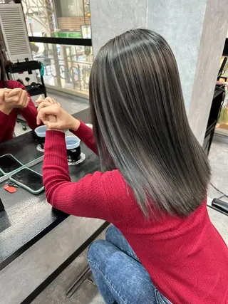 セミロング HAIR SMILE COEURのヘアスタイル