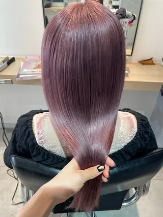 ロング カラー arrow🖤 もえみのヘアスタイル