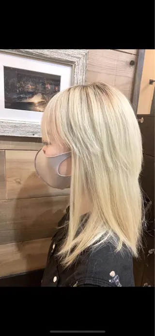 ミディアム カラー SHIAN 八王子👼鬼塚さやかのヘアスタイル