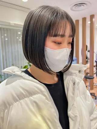 ショート カラー 韓国風スタイル 🍓MIZUKI🍓のヘアスタイル