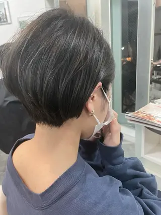 ショート カラー ショート/韓国ヘア Moto✂︎のヘアスタイル