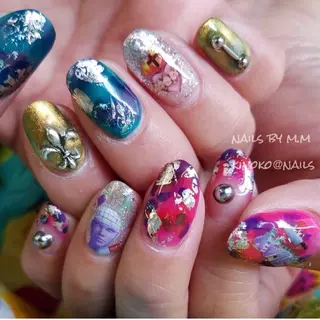 ネイル 小宇宙所属・小宇宙 近鉄今里徒歩5分🧬のネイルデザイン