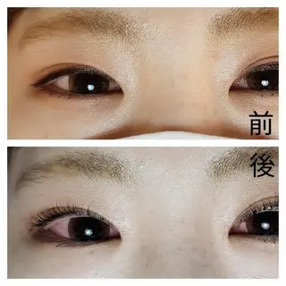 マツエク・マツパ Rouge ・ K  　のマツエク・マツパデザイン