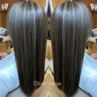 ロング カラー Rosso東川口店所属・米田 瑠夏のヘアスタイル