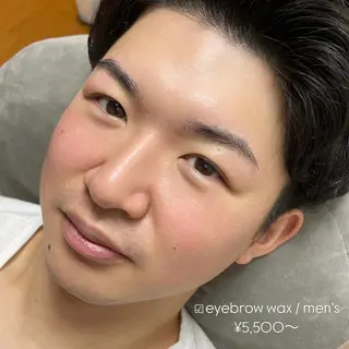 メンズ アイブロウ 【ena】恵比寿/ chiba 💈のマツエク・マツパデザイン