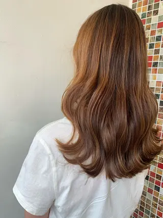 ロング 小沼采唯👧🏼 海好きオヌちゃんのヘアスタイル