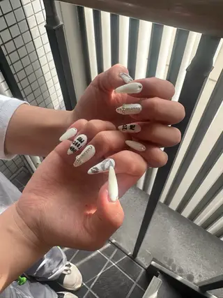 ネイル MIYUU♡*.+ﾟ ワンホン/ニュアンスのネイルデザイン