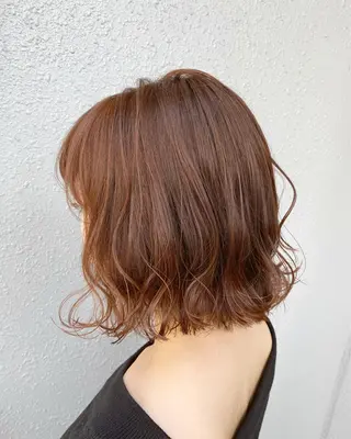 ミディアム カラー 後藤紗英/髪質改善 /オリーブベージュのヘアスタイル