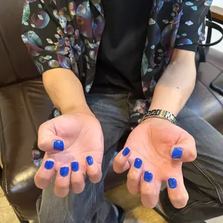 メンズ ネイル メンズガーデン yuriのネイルデザイン