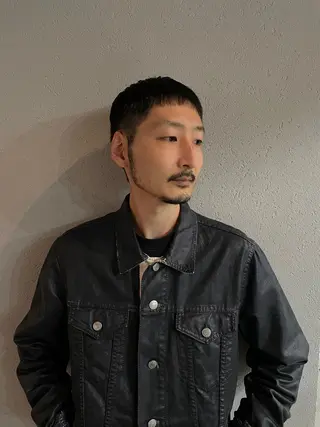 ショート メンズ 吉田一輝 外国人パーマのヘアスタイル