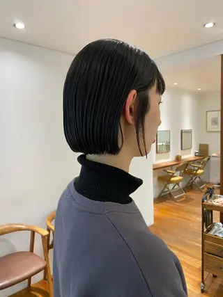 ショート カラー IVORY.所属・🟩白髪ぼかし/ボブ /ショートヘア/大司のヘアスタイル