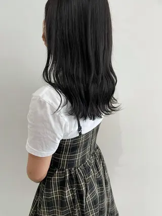 セミロング 🤍似合わせパーマ 奥田沙耶🫧のヘアスタイル