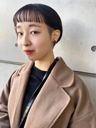 ショート ウルフ/似合わせ レイヤー/RIHOのヘアスタイル