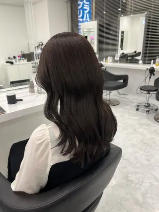 カラー ブリーチなし透明感 💗RYOTAのヘアスタイル