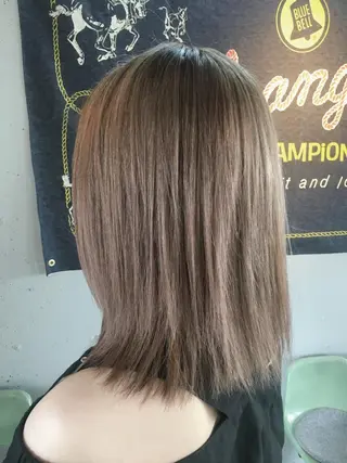 ミディアム カラー 代表 中島貴志のヘアスタイル