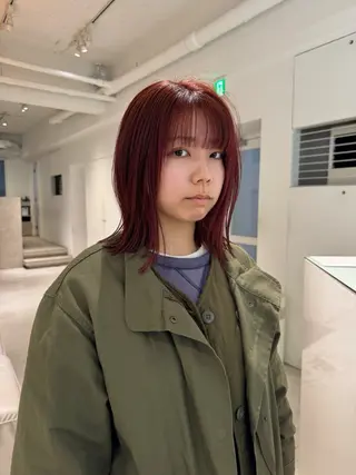 ミディアム カラー ralme/sol 髙橋一哉のヘアスタイル