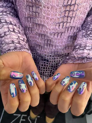 ネイル hair&nail ☯️アイリ☯️のネイルデザイン