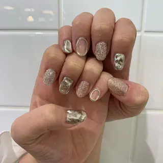 ネイル 【淡色color/ nail】maikoのネイルデザイン