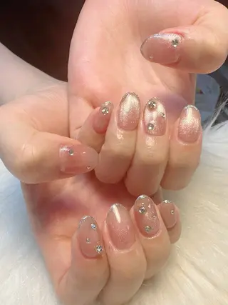 ネイル kao  パラジェル スカルプ/長さだしのネイルデザイン