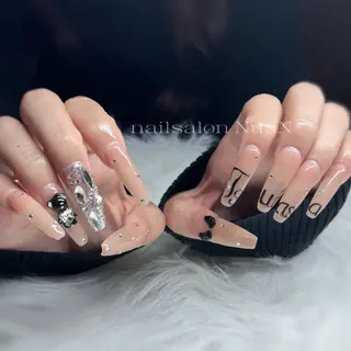 ネイル NuaN ミニモ停止中のネイルデザイン