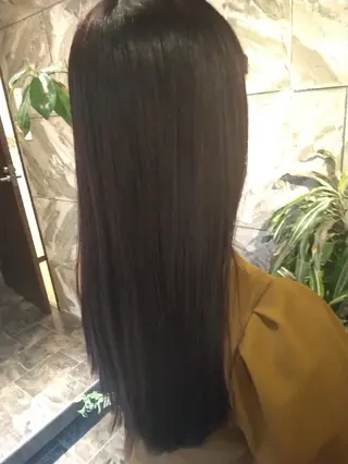 ロング Crea所属・清水 旭美のヘアスタイル