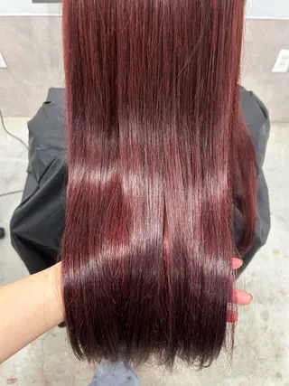 カラー GiseL さあや博多ハイトーンのヘアスタイル