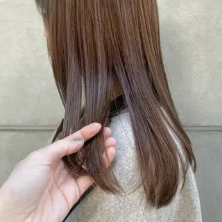 ロング カラー 西山 紗耶香🪽 透明感カラー/ボブのヘアスタイル