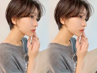 ショート 似合わせカット 根来悠斗のヘアスタイル