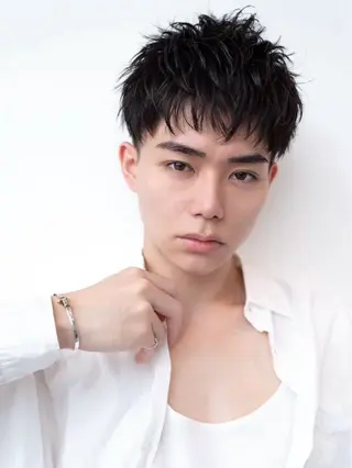 メンズ 渋谷/韓国レイヤー ハッシュ/堅亘🟩のヘアスタイル