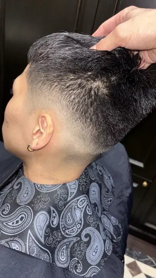 メンズ 與那嶺 瑞利のヘアスタイル