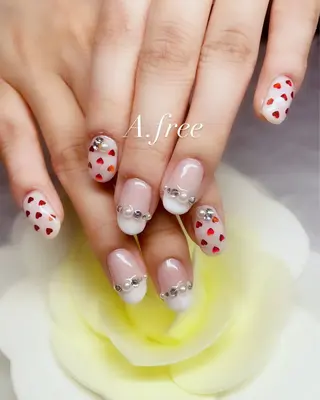 ネイル A.free✧*｡ アレルギー対応✧*｡のネイルデザイン