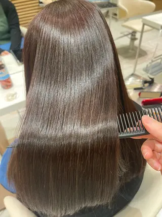 ロング 髪質改善/縮毛矯正 🧸梅川のヘアスタイル