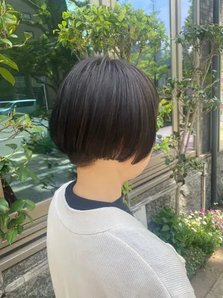 ショート 伊藤 優花のヘアスタイル