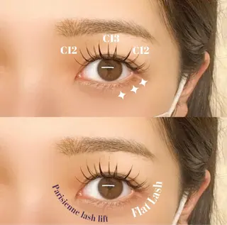 マツエク・マツパ 🌙mai🌙 パリジェンヌ/眉毛のマツエク・マツパデザイン