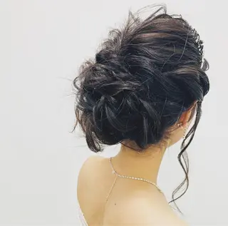 ロング ヘアアレンジ 古沢 みづきのヘアスタイル