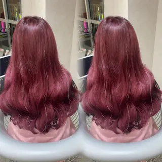 ロング カラー 新宿/韓国ヘア 中明度カラー/かやのヘアスタイル