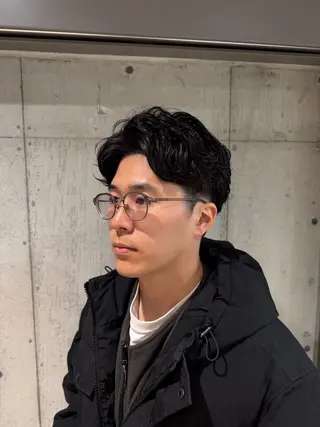 パーマ ヘアアレンジ メンズ 髪質改善・艶カラー・ ボブ・リクト💥のヘアスタイル