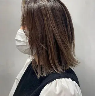 ミディアム 上原 みちるのヘアスタイル